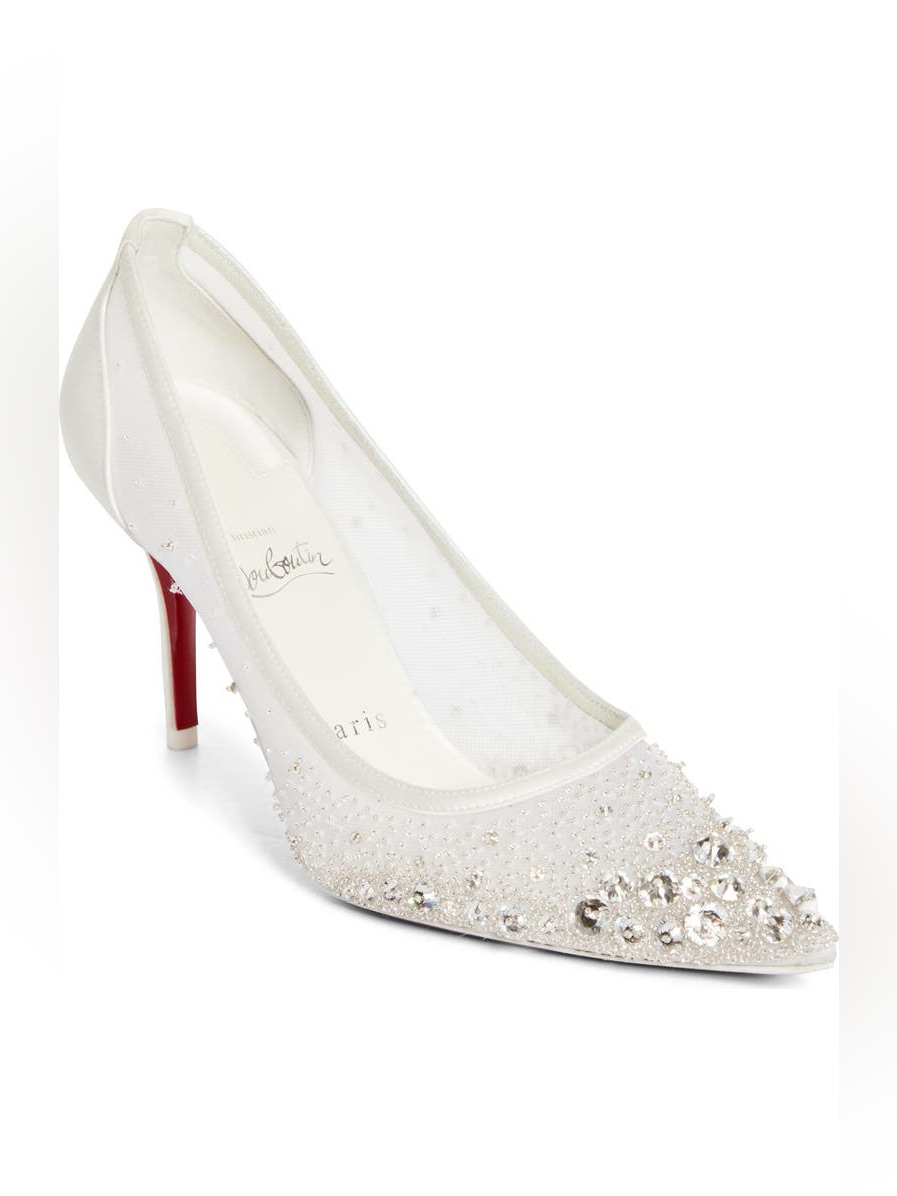 Christian Louboutin Miss Z Crystal 80mm Pump